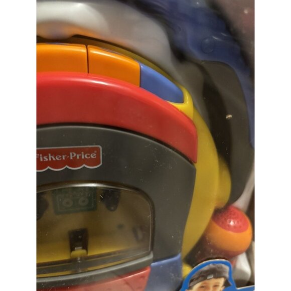 Vintage 2002 Fisher Price Tuff Stuff Tape Recorder Microphone, NIB, untested - Picture 11 of 11